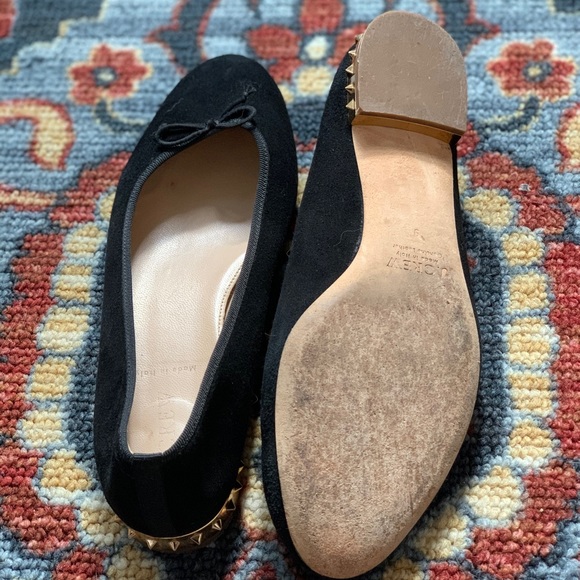 J. Crew Suede Flats with Metal Detail - Picture 4 of 4